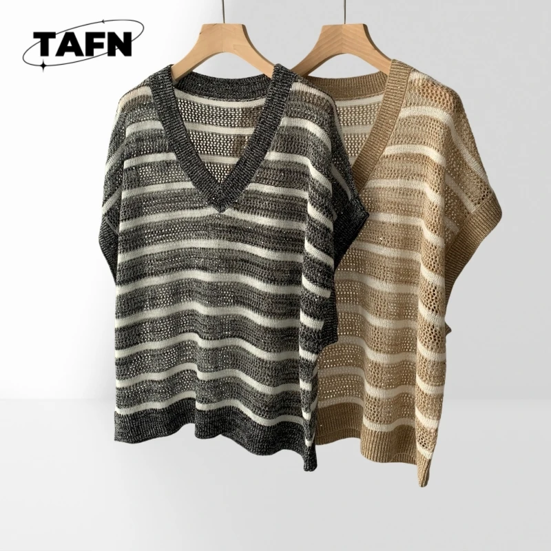 Advanced Texture Casual Stripes High Quality 25 Retro Design High-Quality Cashmere T-Shirt Wool Tee for Casual Wear AD1205
Advanced Texture Casual Stripes High Quality 25 Retro Design High-Quality Cashmere T-Shirt Wool Tee for Casual Wear AD1205