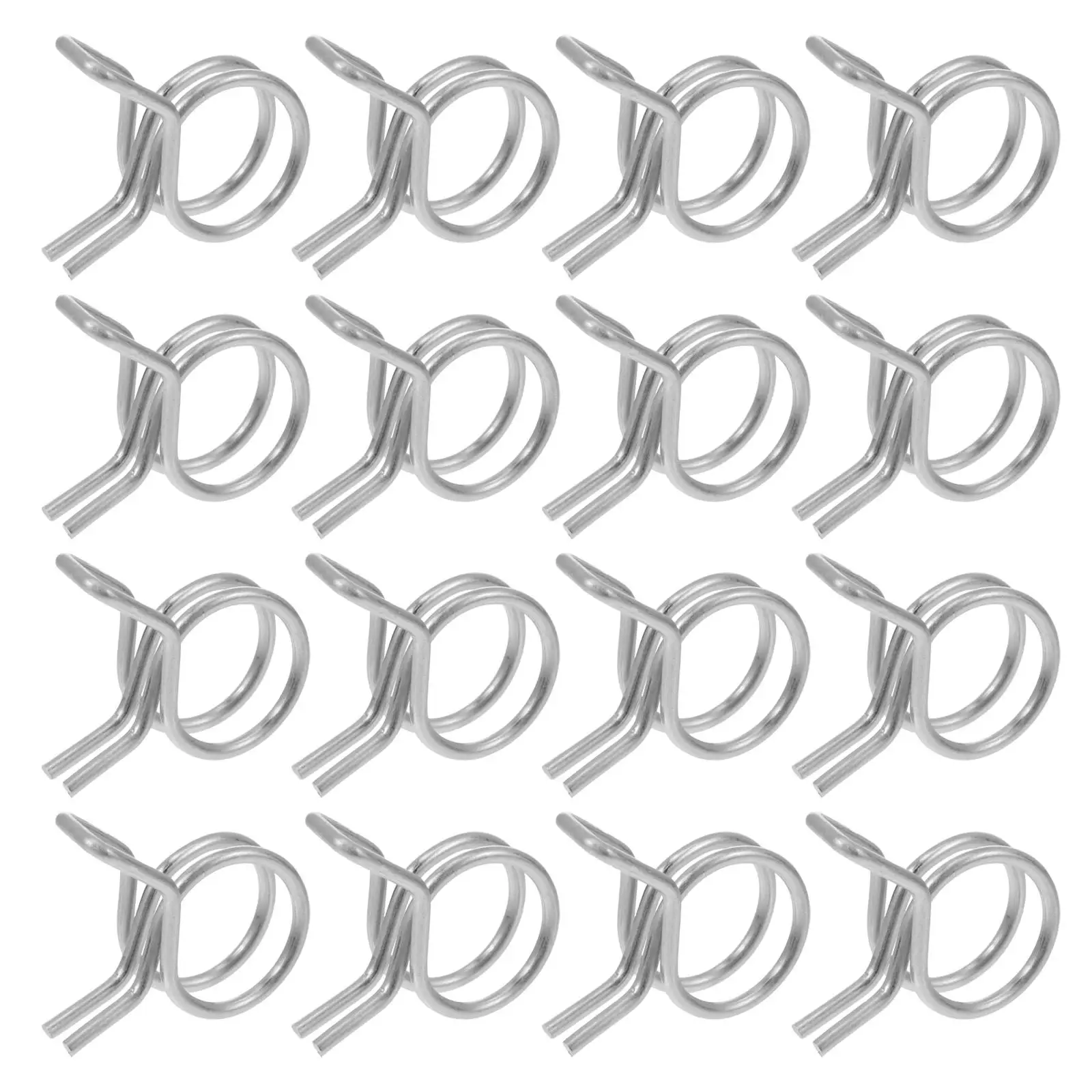 100 Pcs Splitter Stainless Steel Spring Clip Heavy Duty Hose Irrigation Clamps Garden
100 Pcs Splitter Stainless Steel Spring Clip Heavy Duty Hose Irrigation Clamps Garden