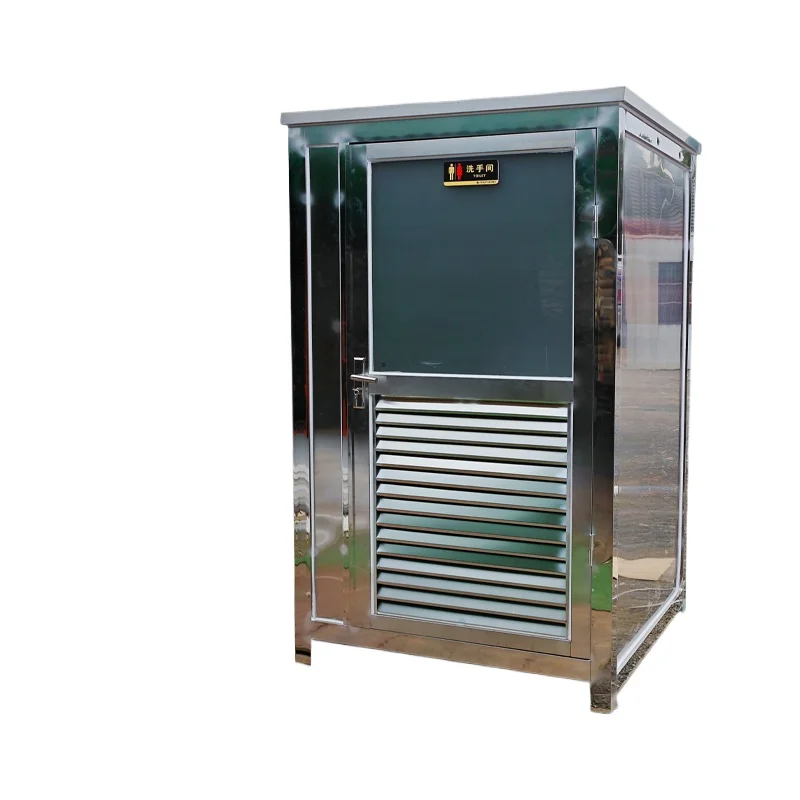 Mobile toilet Outdoor simple stainless steel room Scenic area Household bathroom
Mobile toilet Outdoor simple stainless steel room Scenic area Household bathroom