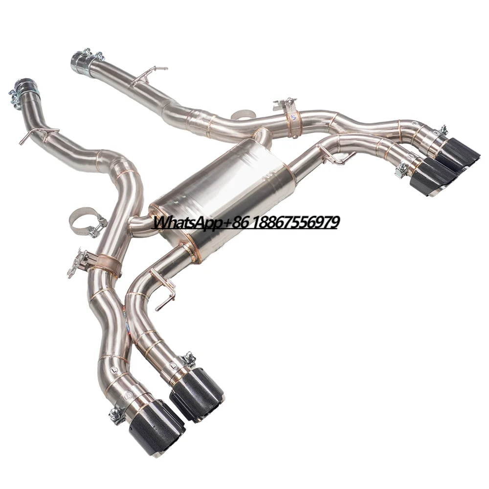 Tuning Exhaust Systems for F97 F98 S58 3.0T Valvetronic Muffler X3M X4M 2019-2021 Performance Muffler Exhaust Pipes
Tuning Exhaust Systems for F97 F98 S58 3.0T Valvetronic Muffler X3M X4M 2019-2021 Performance Muffler Exhaust Pipes