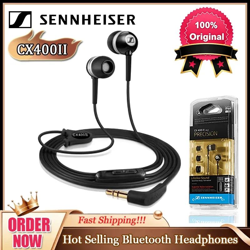 Проводные стереонаушники Sennheiser CX400II 3,5 мм, высококачественные HIFI-наушники для iPhone/Samsung/Xiaomi, спортивные наушники с усиленными басами для прослушивания музыки
Проводные стереонаушники Sennheiser CX400II 3,5 мм, высококачественные HIFI-наушники для iPhone/Samsung/Xiaomi, спортивные наушники с усиленными басами для прослушивания музыки