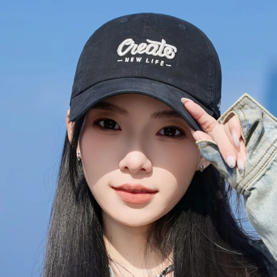 Baseball Cap Women Embroidered Snapback Hats For Women Summer Outdoor Sport Casual Sunshade Cap Men Soft Top Trendy Retro
Baseball Cap Women Embroidered Snapback Hats For Women Summer Outdoor Sport Casual Sunshade Cap Men Soft Top Trendy Retro