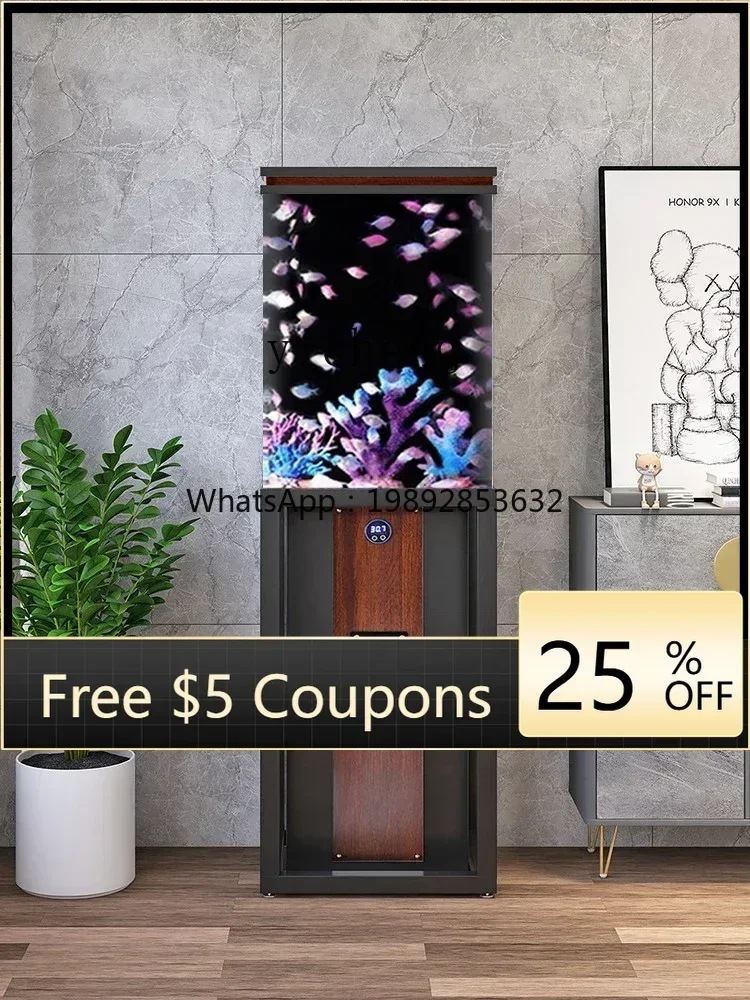 YG5 small acrylic goldfish tank household square ecological bottom filter personalized aquarium
YG5 small acrylic goldfish tank household square ecological bottom filter personalized aquarium