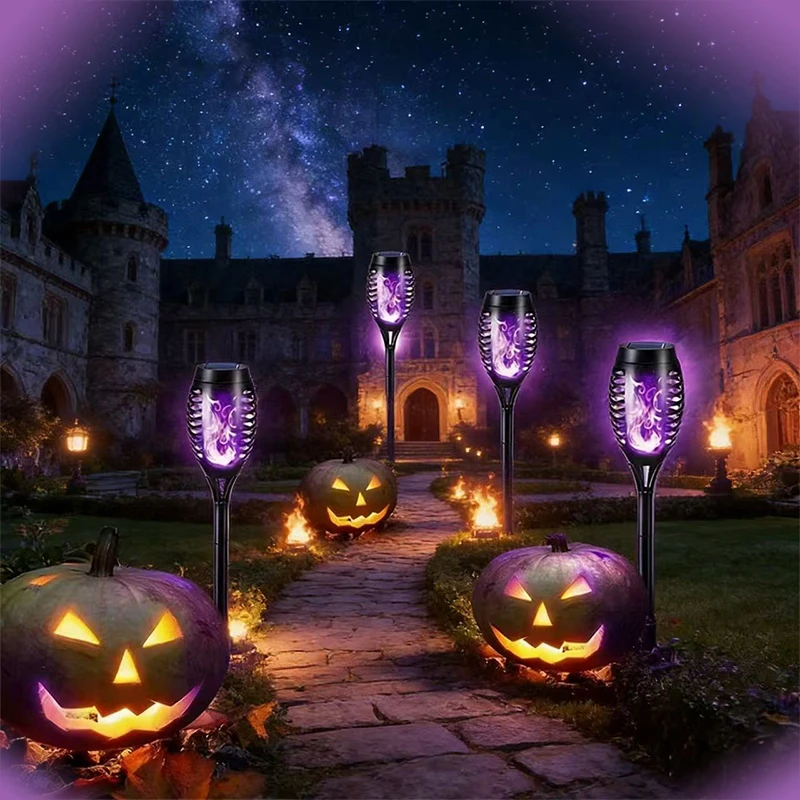 Solar Light Outdoor, Decorations Purple Torches for Outside, 12 Pack Torch Lights With Flickering Flame Landscape Lamp
Solar Light Outdoor, Decorations Purple Torches for Outside, 12 Pack Torch Lights With Flickering Flame Landscape Lamp