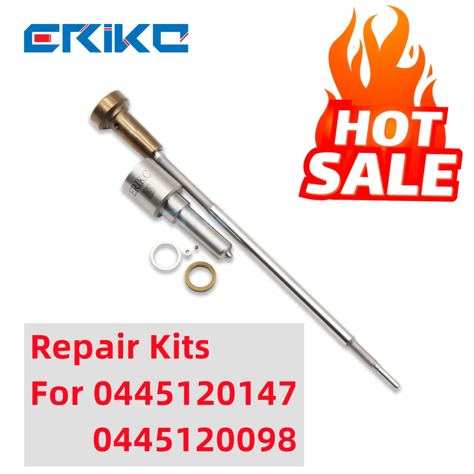 For 0445120147 0445120098 0986435562 Nozzle DLLA154P1795 (0433172094) VALVE F00RJ01865 Common Rail Injector Overhaul Kits
For 0445120147 0445120098 0986435562 Nozzle DLLA154P1795 (0433172094) VALVE F00RJ01865 Common Rail Injector Overhaul Kits