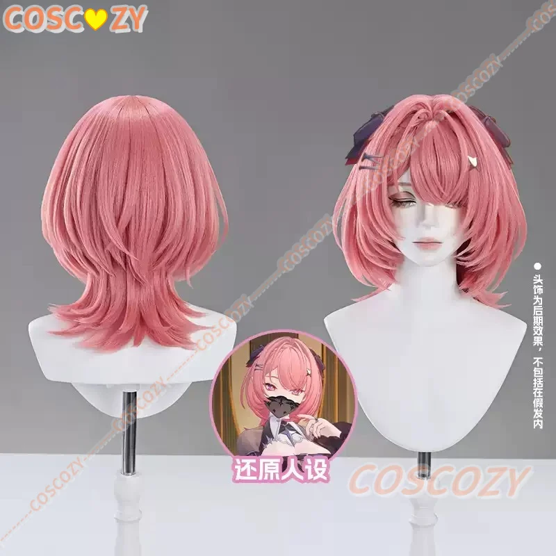Zenless Zone Zero Remielle Dan Ramiel Cosplay Wig Pink Short Hair Carnival Accessory Halloween Party Women Role Play Hair
Zenless Zone Zero Remielle Dan Ramiel Cosplay Wig Pink Short Hair Carnival Accessory Halloween Party Women Role Play Hair
