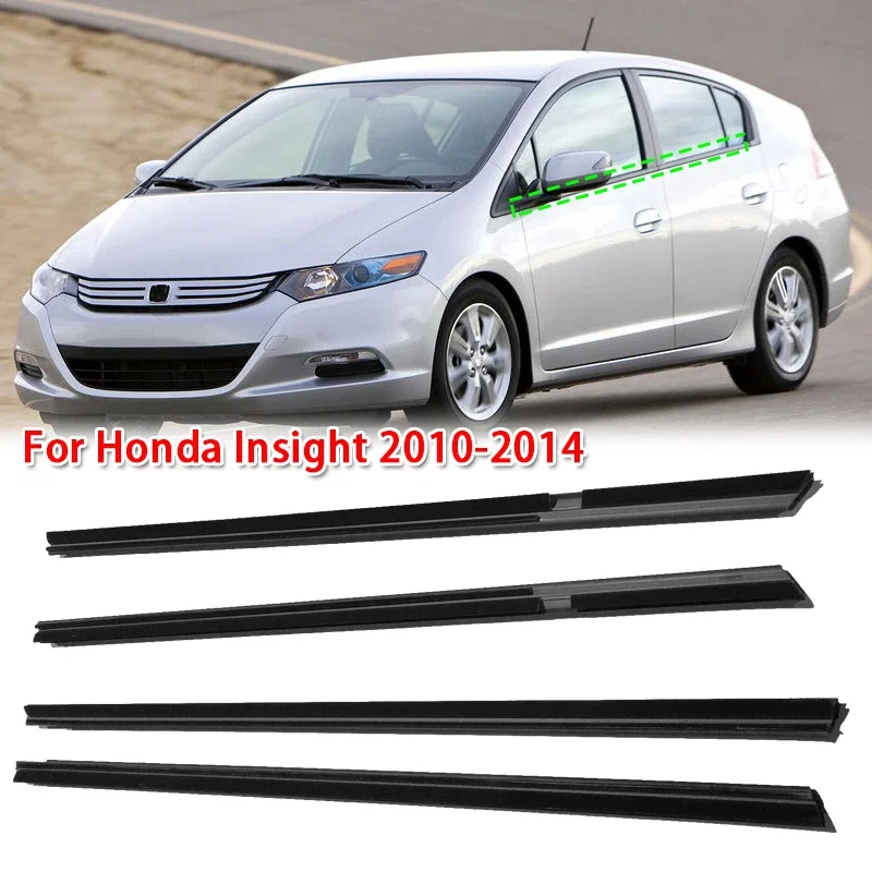 4PCS Car Door Window Glass Window Seal Moulding Trim for Honda Insight 2010-2014
4PCS Car Door Window Glass Window Seal Moulding Trim for Honda Insight 2010-2014