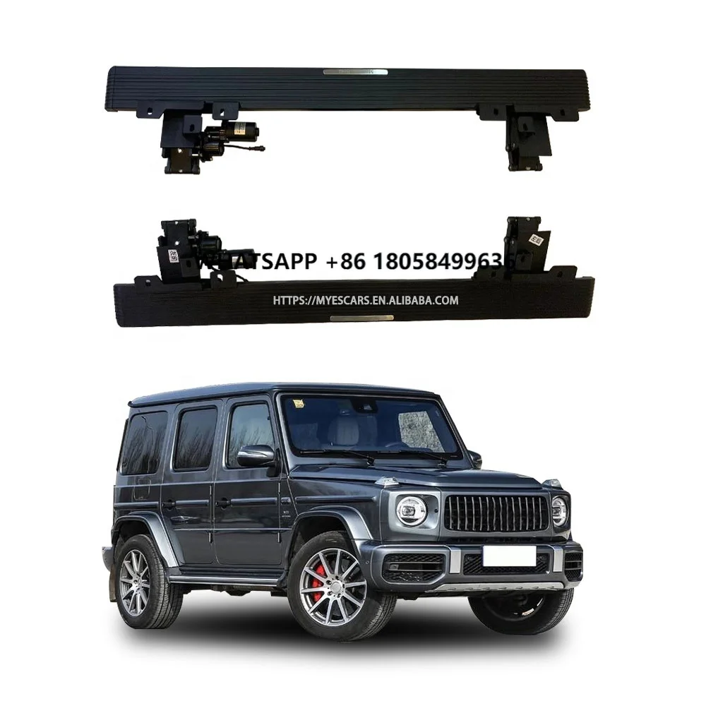 Suv Offroad 4x4 Auto Parts Accessories Automatic Electric Side Step Power Running Board for G-Class G Wagon W463 W464 G500 G350
Suv Offroad 4x4 Auto Parts Accessories Automatic Electric Side Step Power Running Board for G-Class G Wagon W463 W464 G500 G350