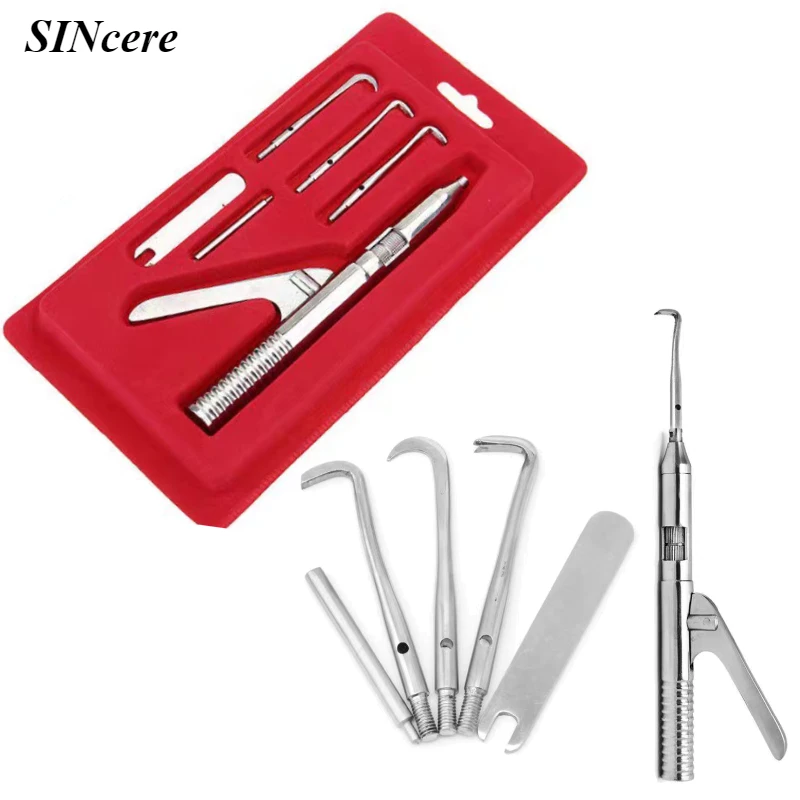 Dental Automatic/ Manual Teeth Crown Remover Crown Remover Stainless Steel Teeth Restoration Dentist Tool Adjustable 4 Shifts
Dental Automatic/ Manual Teeth Crown Remover Crown Remover Stainless Steel Teeth Restoration Dentist Tool Adjustable 4 Shifts