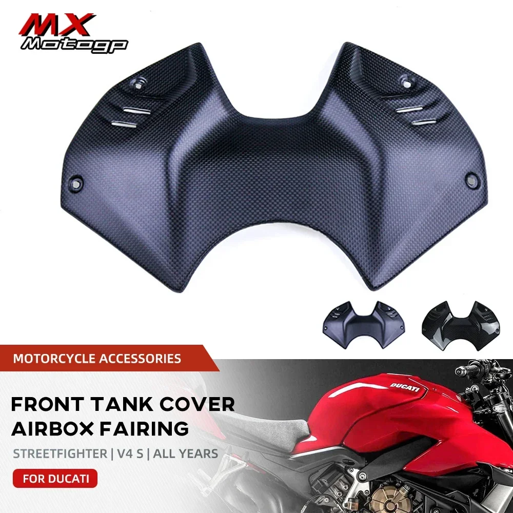Carbon Fiber Front Fuel Tank Airbox Cover Guard For DUCATI Streetfighter V4 V4S 2019-2023 Motorcycle Accessories Fairing Kits
Carbon Fiber Front Fuel Tank Airbox Cover Guard For DUCATI Streetfighter V4 V4S 2019-2023 Motorcycle Accessories Fairing Kits