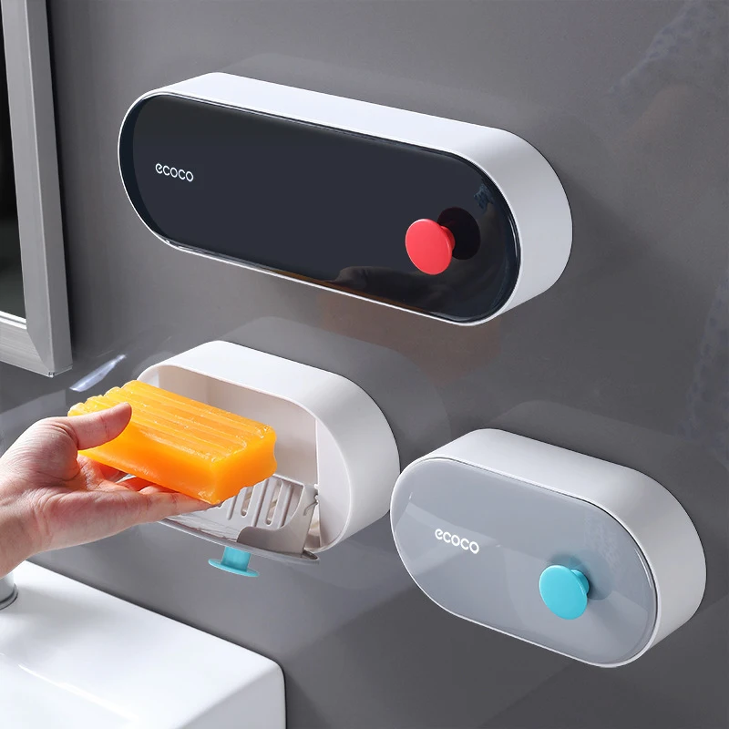 Soap Tray Drain Portable Holder Bathroom Supplies Waterproof Open Lid Soap Rack Dish Storage Travel Organizer Case Accessories
Soap Tray Drain Portable Holder Bathroom Supplies Waterproof Open Lid Soap Rack Dish Storage Travel Organizer Case Accessories