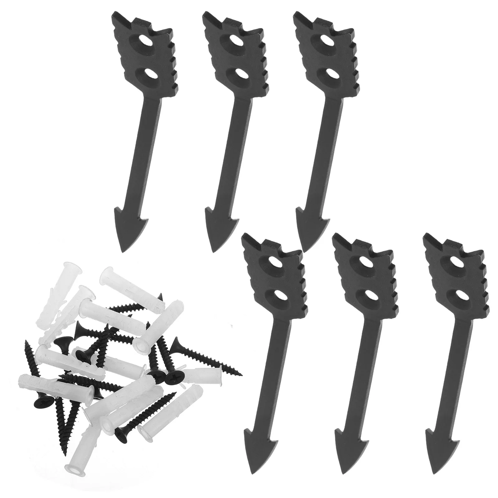 6 Pcs Skull Rack Deer Mount Hanger Wall Head European Antelope Hook Black Bracket Animal
6 Pcs Skull Rack Deer Mount Hanger Wall Head European Antelope Hook Black Bracket Animal