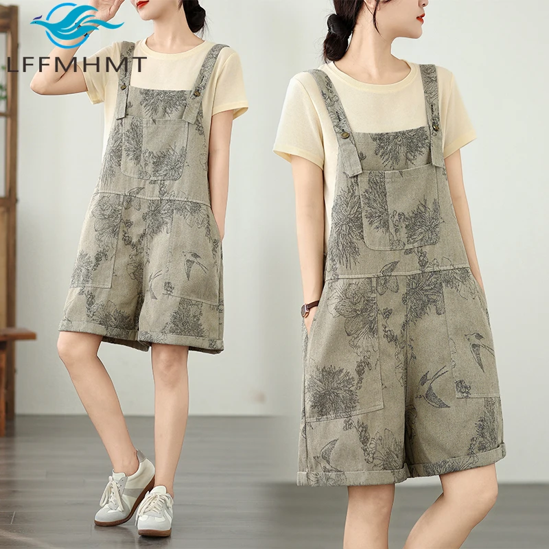 6736 Elegant Casual Loose Suspender Shorts for Women Summer Fashion Good Quality Cotton Blended Soft Cozy Romper Jeans
6736 Elegant Casual Loose Suspender Shorts for Women Summer Fashion Good Quality Cotton Blended Soft Cozy Romper Jeans