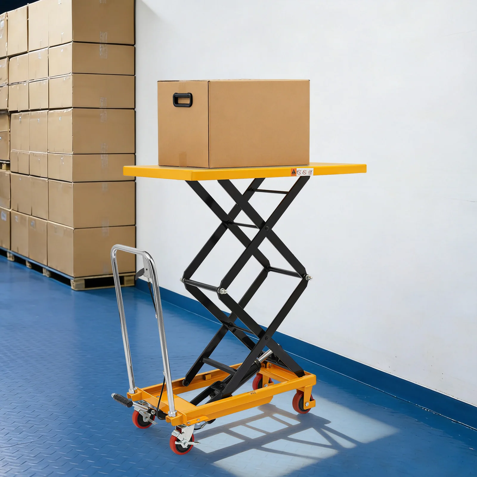 Hydraulic Scissor Lift Table 770lbs Hydraulic Scissor Lift Table Q235 Steel Mobile Lifting Cart Warehouse Factory Use
Hydraulic Scissor Lift Table 770lbs Hydraulic Scissor Lift Table Q235 Steel Mobile Lifting Cart Warehouse Factory Use