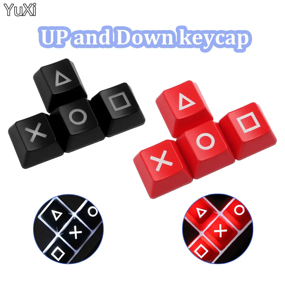 Mechanical Keyboard ABS Backlight Direction Keycap Up and Down Left Right Key For Cherry Mx Switch OEM Height PSP Red Black
Mechanical Keyboard ABS Backlight Direction Keycap Up and Down Left Right Key For Cherry Mx Switch OEM Height PSP Red Black
