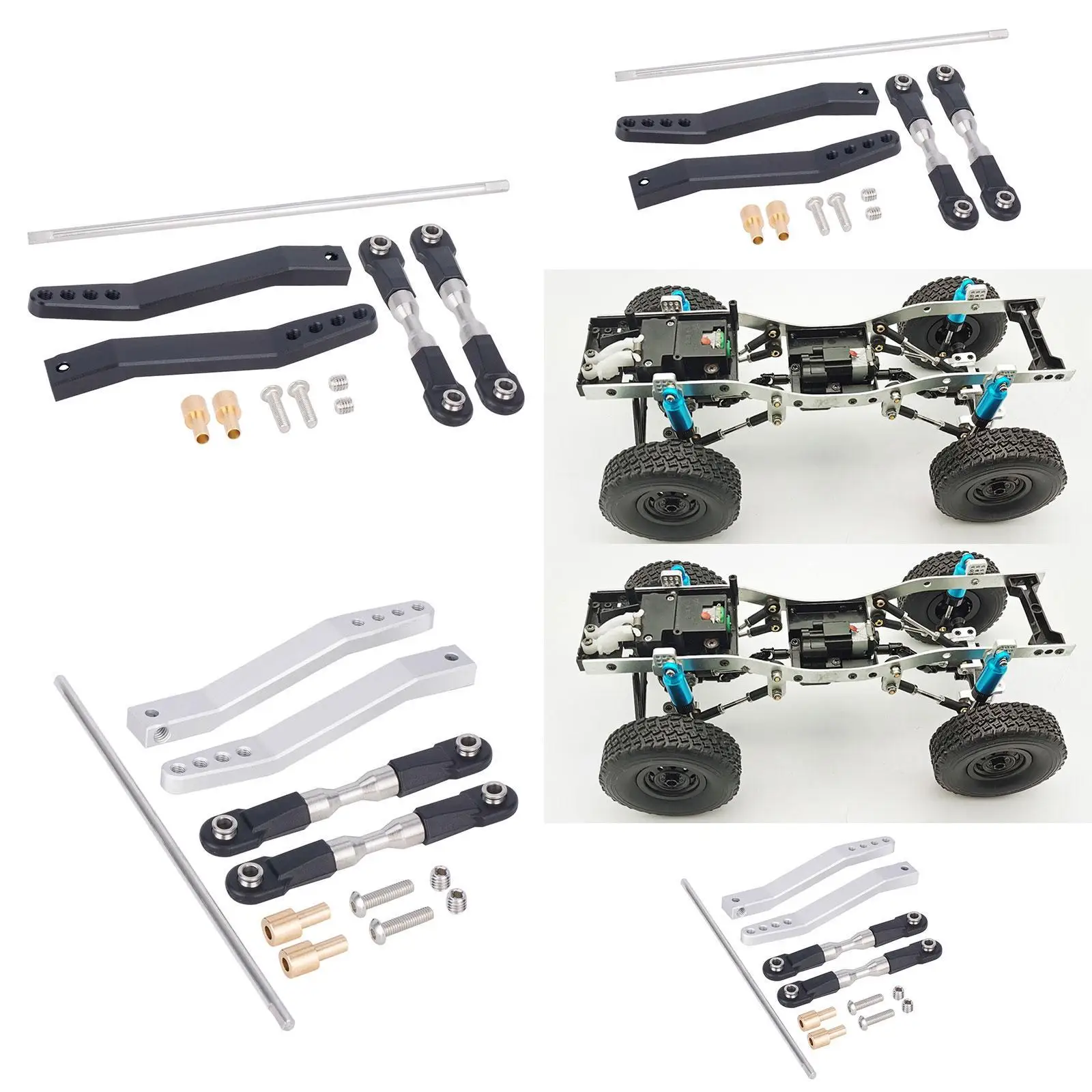 1:10 RC Car Anti Sway Bar with Mounting Screws Bushings Hardware, Easy to Install for Yeti -10 Model Trucks
1:10 RC Car Anti Sway Bar with Mounting Screws Bushings Hardware, Easy to Install for Yeti -10 Model Trucks