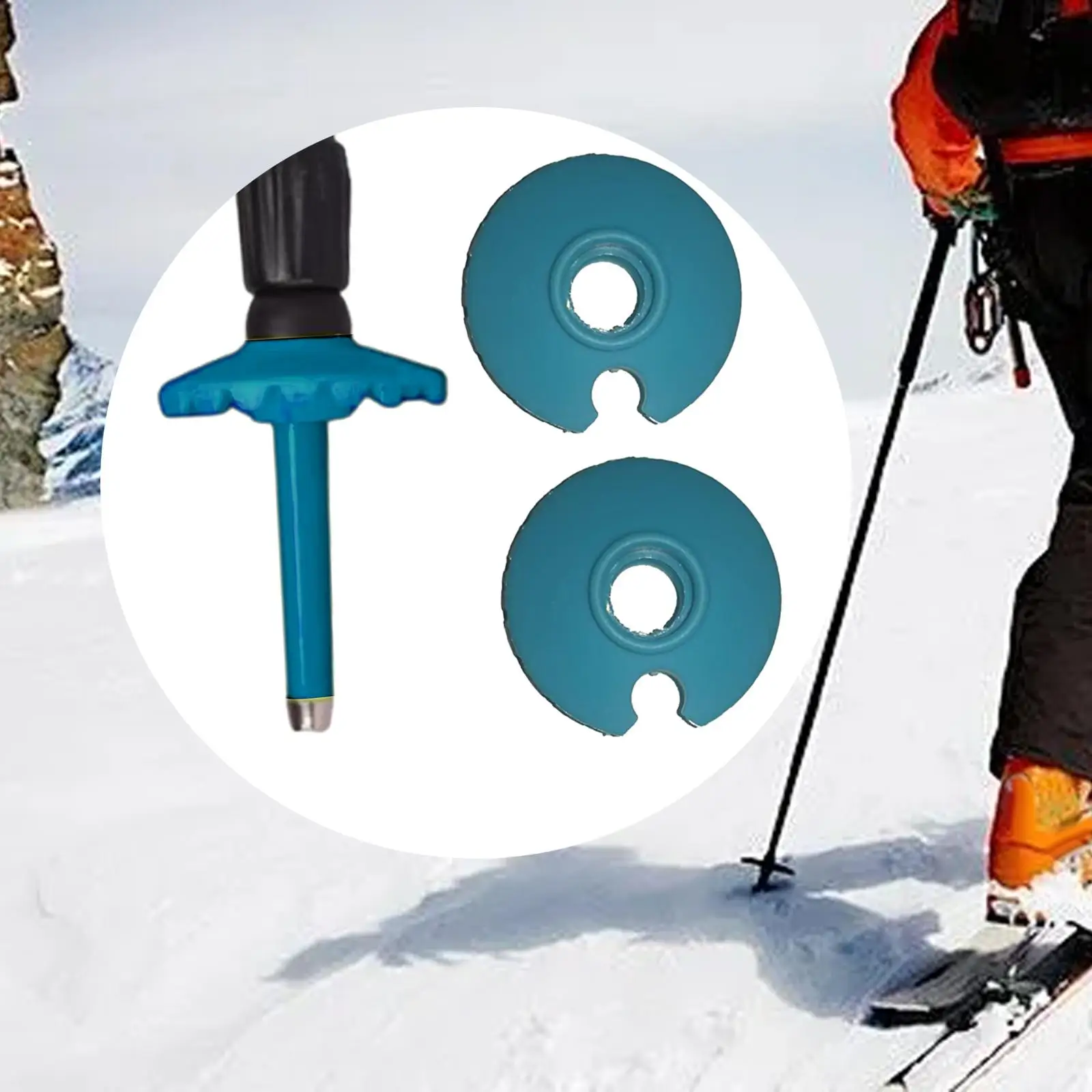 2Pcs Hiking Pole Baskets Walking Sticks Tip Protectors for Outdoor Climbing 
2Pcs Hiking Pole Baskets Walking Sticks Tip Protectors for Outdoor Climbing