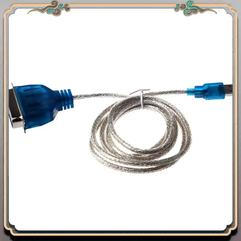 Прочный кабель-адаптер для принтера 2X USB к параллельному принтеру IEEE 1284. ПК (подключите старый параллельный принтер к порту USB).
Прочный кабель-адаптер для принтера 2X USB к параллельному принтеру IEEE 1284. ПК (подключите старый параллельный принтер к порту USB).