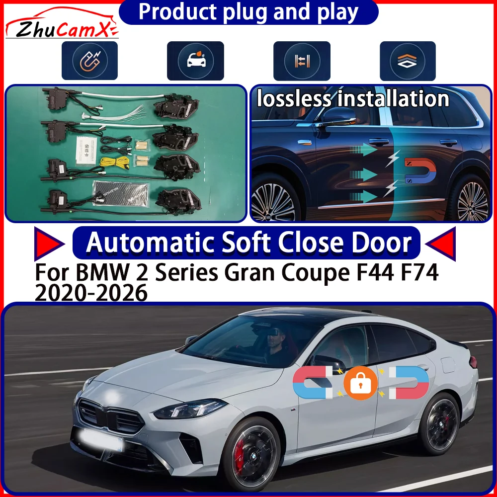 Electric Door Lock Actuator for BMW 2 Series Gran Coupe F44 F74 2020-2026 Soft Close Door Kit Power Latch System Auto Pull Door
Electric Door Lock Actuator for BMW 2 Series Gran Coupe F44 F74 2020-2026 Soft Close Door Kit Power Latch System Auto Pull Door