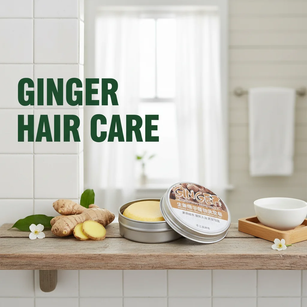 Ginger Handmade Cold Processed Shampoo Bar Pure Plant Hair Shampoo 60g Natural Hair Care Soap Bar for Healthy Hair
Ginger Handmade Cold Processed Shampoo Bar Pure Plant Hair Shampoo 60g Natural Hair Care Soap Bar for Healthy Hair