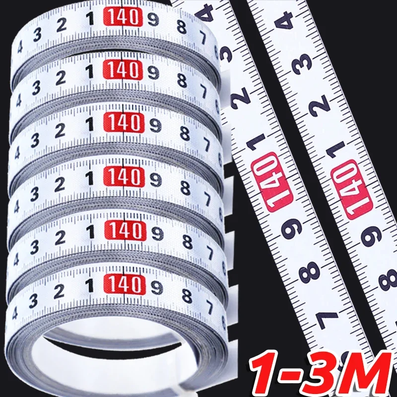 1/2/3M 1/5Pcs Self-Adhesive Miter Scale Steel Tape Cuttable Metal Measure Ruler Woodworking T Track Router Table Saw Tape
1/2/3M 1/5Pcs Self-Adhesive Miter Scale Steel Tape Cuttable Metal Measure Ruler Woodworking T Track Router Table Saw Tape