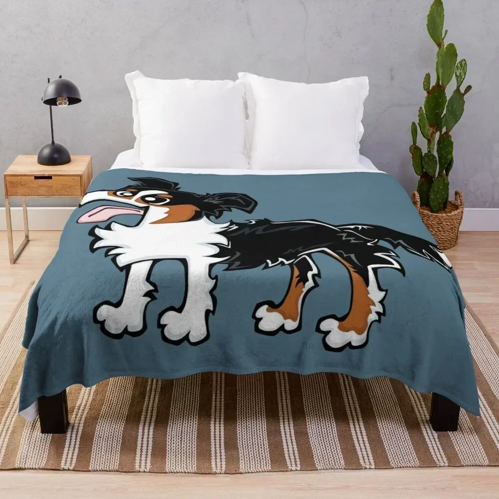 Border Collie - Tricolour (Full Body) BLUE BG Throw Blanket christmas decoration funny gift Blankets
Border Collie - Tricolour (Full Body) BLUE BG Throw Blanket christmas decoration funny gift Blankets
