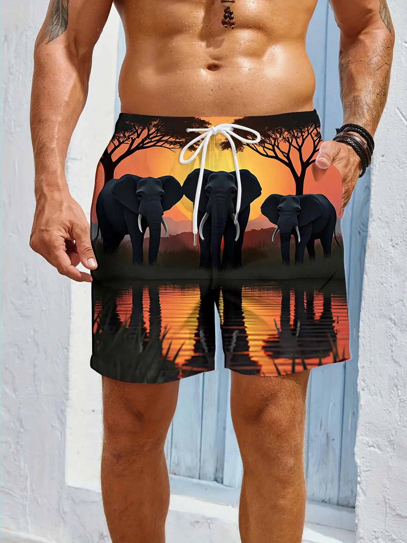 1pcs Men's Short swim trunks2026 Summer 3D Printed Short sleeve Quick drying Breathable Polyester Pants running
1pcs Men's Short swim trunks2026 Summer 3D Printed Short sleeve Quick drying Breathable Polyester Pants running
