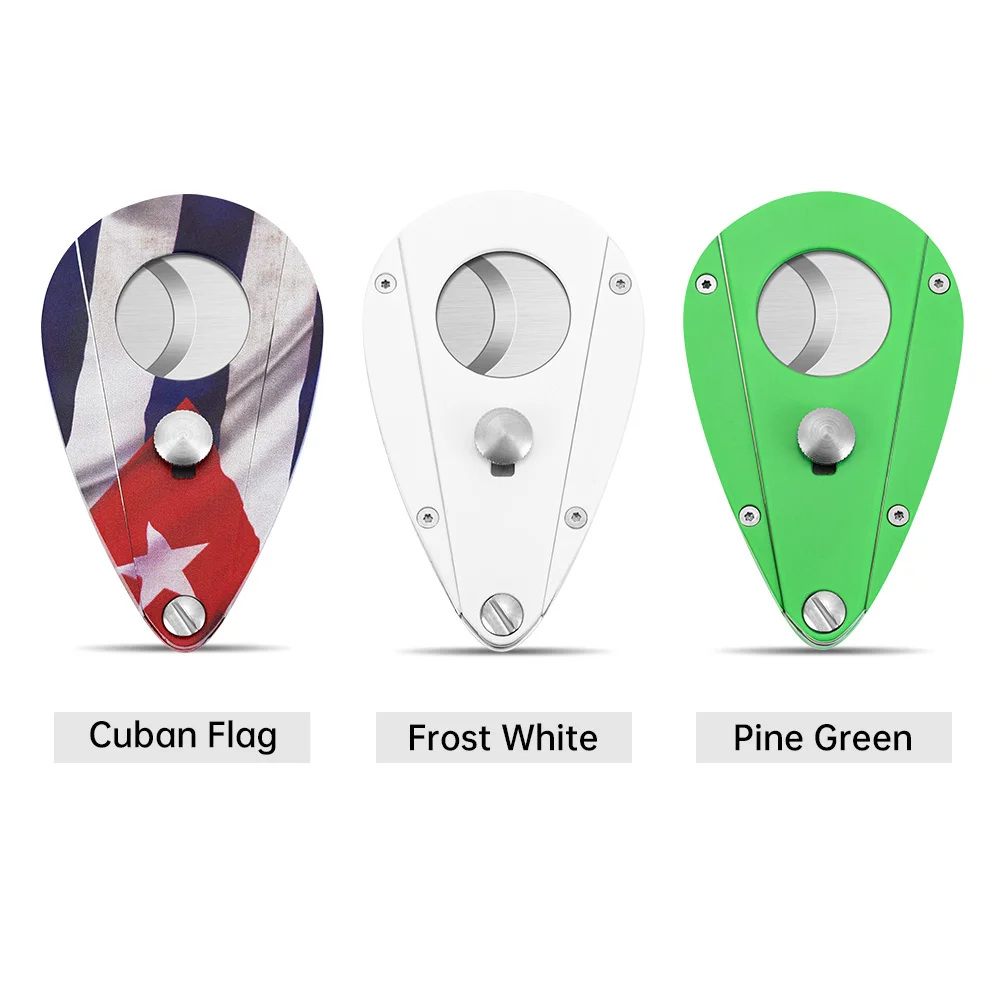 OvO Store Stainless Steel Cigar Scissors Large Diameter Semi-Automatic Switch Portable Fan Flat Scissor CE-25D5
OvO Store Stainless Steel Cigar Scissors Large Diameter Semi-Automatic Switch Portable Fan Flat Scissor CE-25D5