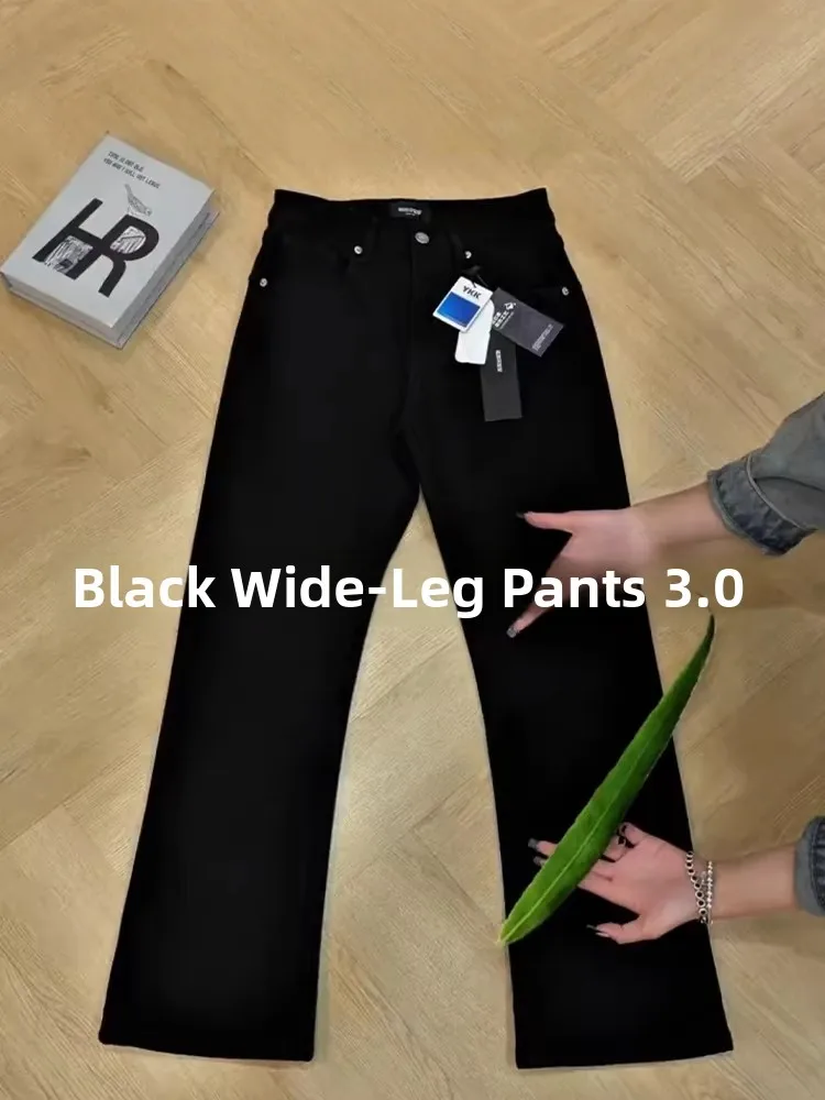 Monster Black Leaf Blade Men's Jeans American High Street Vibe Straight Leg Slimming Elastic Flared Pants Casual Cotton Polye...
Monster Black Leaf Blade Men's Jeans American High Street Vibe Straight Leg Slimming Elastic Flared Pants Casual Cotton Polye...