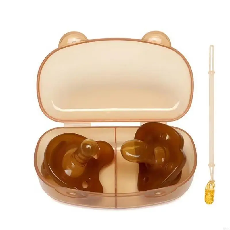 M89C Newborn Silicone Pacifier Easy To Clean Soothing Pacifier set for Calming Baby 
M89C Newborn Silicone Pacifier Easy To Clean Soothing Pacifier set for Calming Baby