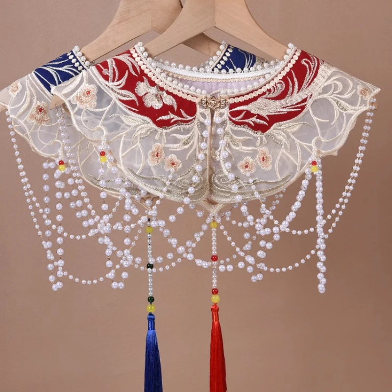 Hanfu кисточка облако плечо новый китайский ретро выпускной праздник украшение искусственный воротник женское летнее платье шаль жилет
Hanfu кисточка облако плечо новый китайский ретро выпускной праздник украшение искусственный воротник женское летнее платье шаль жилет