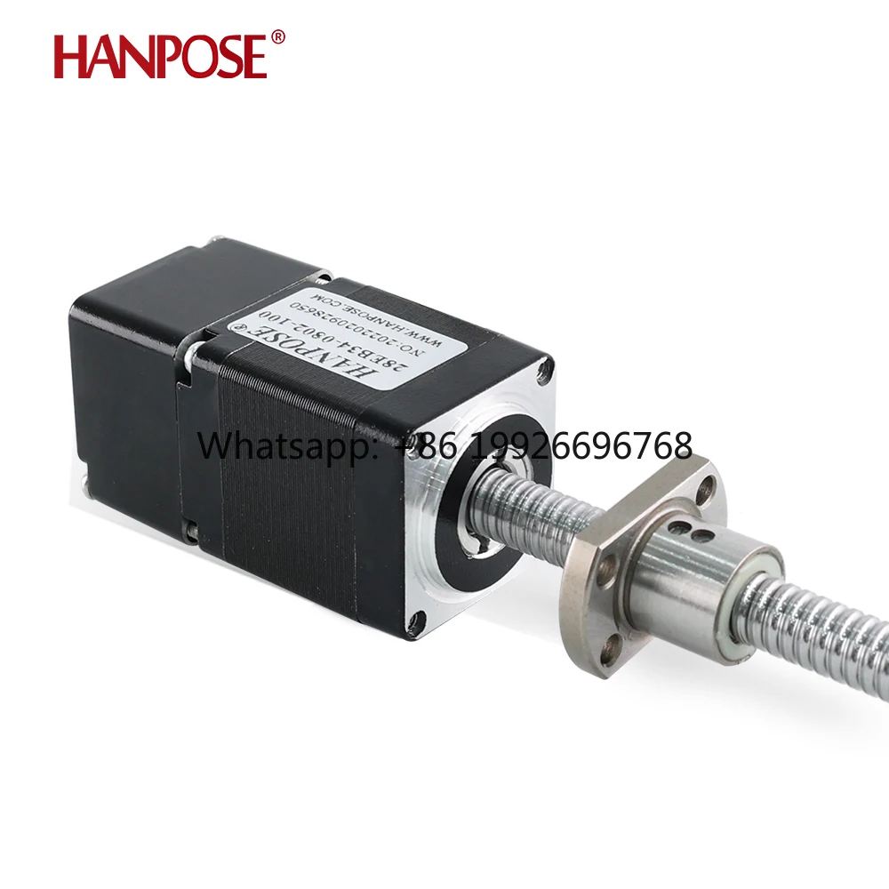 28 Stepper Motor NEMA11 Closed Loop Ball Screw Motor 28EB34-0802 L100MM SFU0802 1.0A 0.1N.m for CNC Milling Machine Screw Motor
28 Stepper Motor NEMA11 Closed Loop Ball Screw Motor 28EB34-0802 L100MM SFU0802 1.0A 0.1N.m for CNC Milling Machine Screw Motor