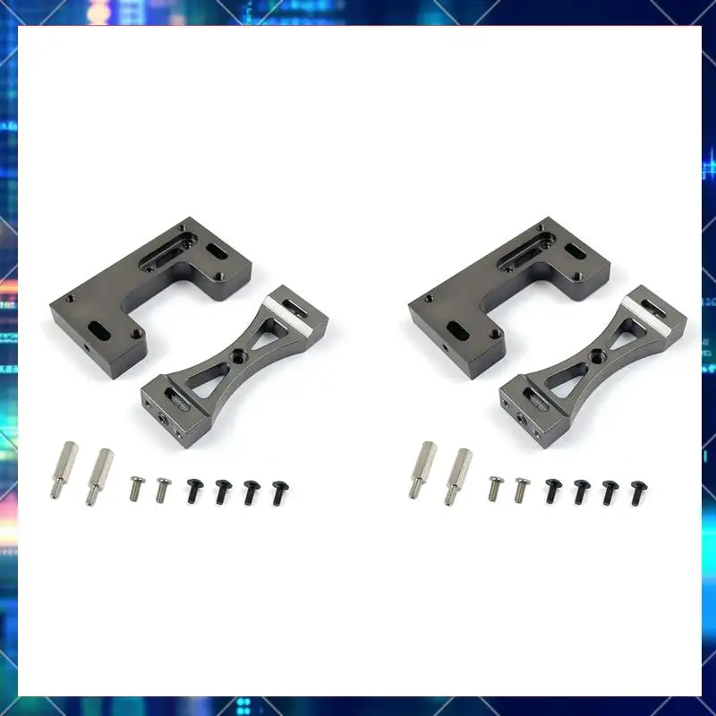4X Metal Steering Servo Fixed Mount Bracket For WPL 1/16 B1 B14 B16 B24 C14 C24 B36 MN D90 99S RC Car Upgrade Parts,Gray-AA02
4X Metal Steering Servo Fixed Mount Bracket For WPL 1/16 B1 B14 B16 B24 C14 C24 B36 MN D90 99S RC Car Upgrade Parts,Gray-AA02