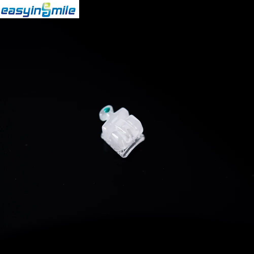 20pcs/pack Easyinsmile Dental Orthodontic Material Self ligating Brackets Ceramic Clear Braces Roth 345 .022/ MBT 345 .022
20pcs/pack Easyinsmile Dental Orthodontic Material Self ligating Brackets Ceramic Clear Braces Roth 345 .022/ MBT 345 .022