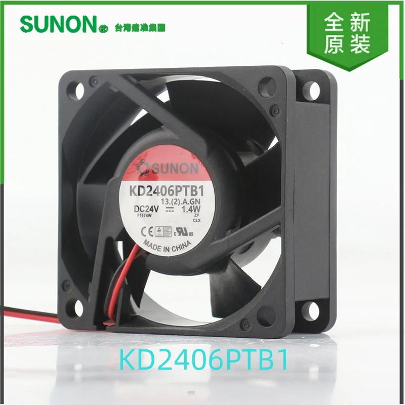 Jianzhun SUNON KD2406PTB1 6025 60X60X25MM 6cm 24V 1.4W frequency converter server fan
Jianzhun SUNON KD2406PTB1 6025 60X60X25MM 6cm 24V 1.4W frequency converter server fan