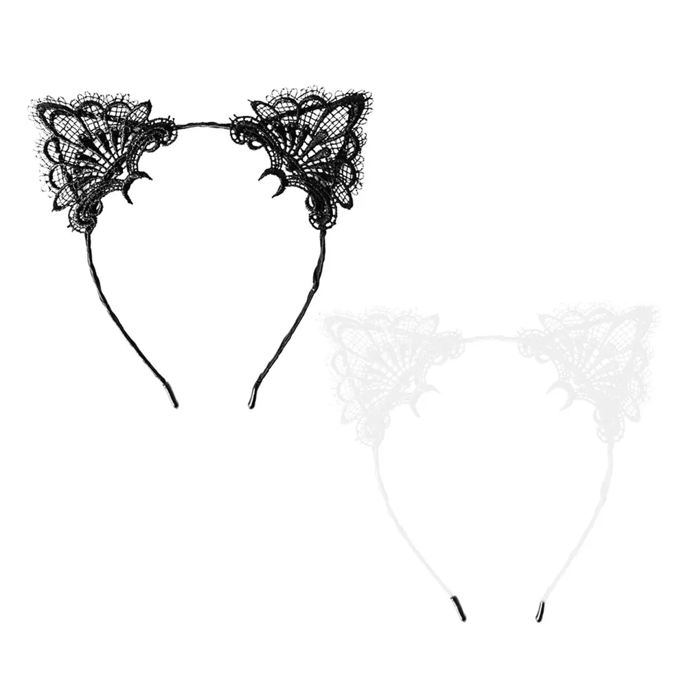 2pcs Cat Ear Hairband Lace Girls Headgear Durable Ribbon Hoop Stage Party Daily Use Prom Accessories Hair Tools Styling
2pcs Cat Ear Hairband Lace Girls Headgear Durable Ribbon Hoop Stage Party Daily Use Prom Accessories Hair Tools Styling