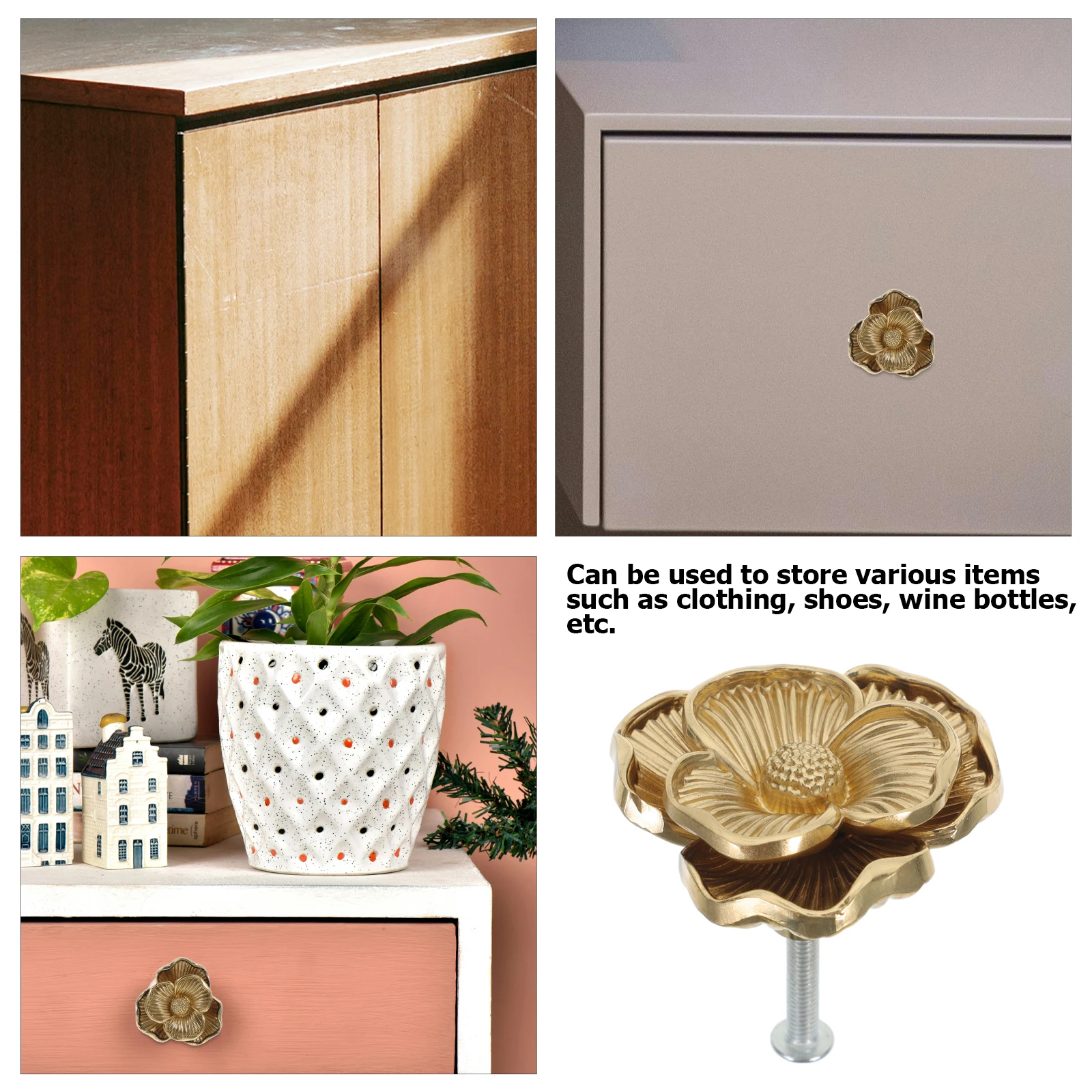 Brass Knob Durable Decorative Handle For Cabinet Wardrobe Closet Furniture Door Pull Handle Pulls Hardware
Brass Knob Durable Decorative Handle For Cabinet Wardrobe Closet Furniture Door Pull Handle Pulls Hardware