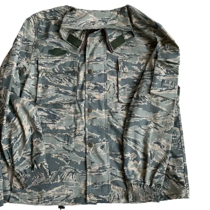 US Air Force Experimental Type Grey Tiger Spotted Camouflage Jacket Pants Tiger Stripe Camo Uniform Suit Men
US Air Force Experimental Type Grey Tiger Spotted Camouflage Jacket Pants Tiger Stripe Camo Uniform Suit Men