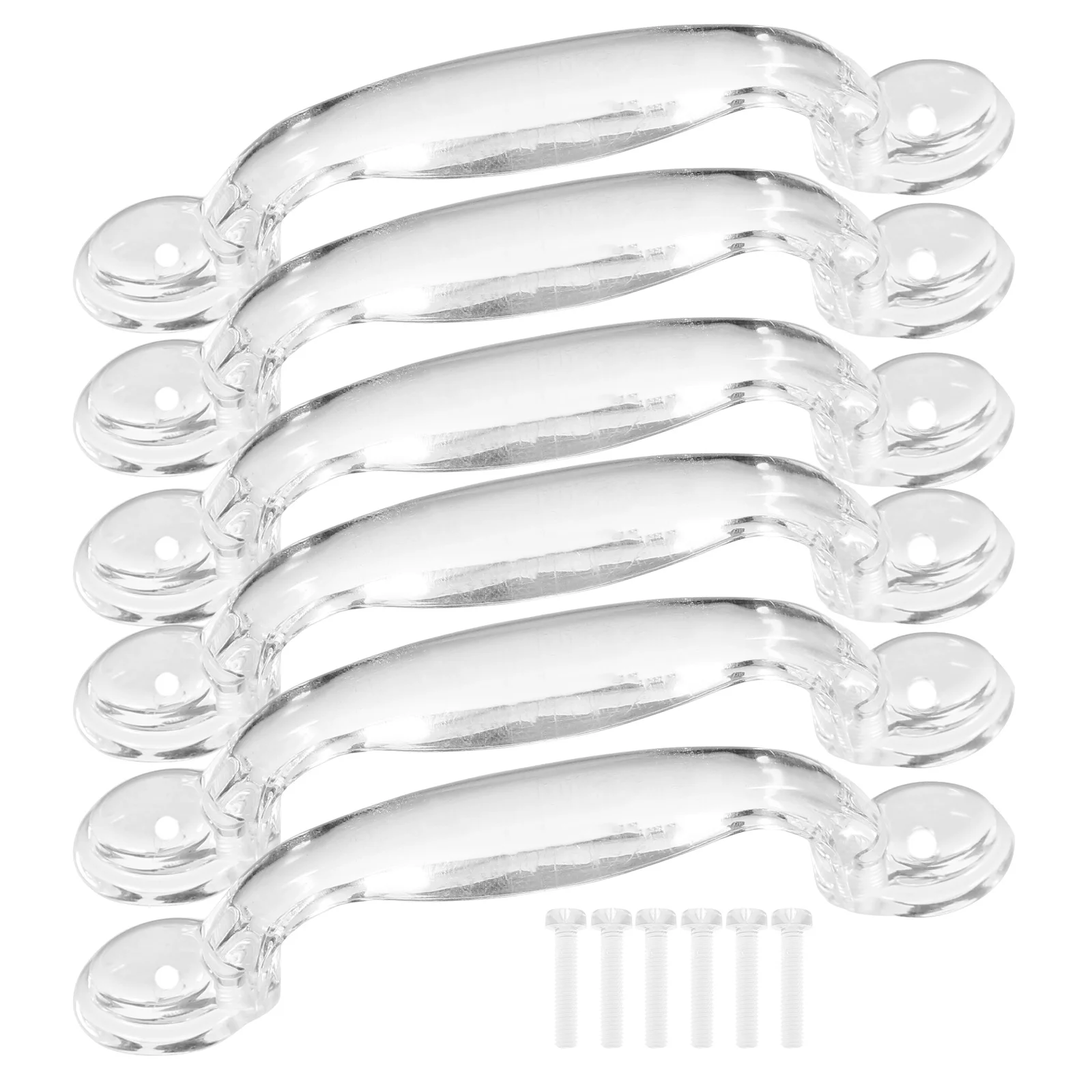 6Pcs Clear Plastic Cabinet Handles Durable Furniture Pulls for Wardrobe Drawer Cupboard Door Grip Door Handle Drawer Handle
6Pcs Clear Plastic Cabinet Handles Durable Furniture Pulls for Wardrobe Drawer Cupboard Door Grip Door Handle Drawer Handle