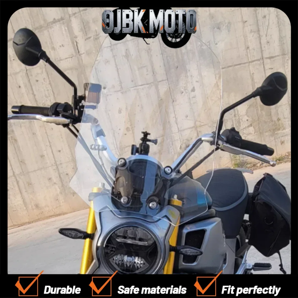 For CFMOTO 700CL-XAdventure Chu Liuxiang Motorcycle front windshield modified windshield Heighten Deflector Accessories
For CFMOTO 700CL-XAdventure Chu Liuxiang Motorcycle front windshield modified windshield Heighten Deflector Accessories