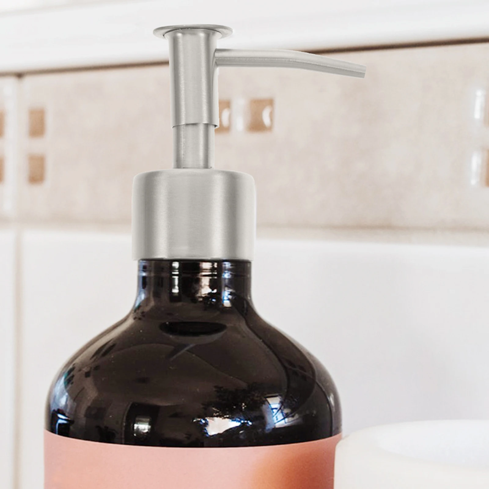 2 pcs Dish Brush Soap Dispenser Lotion Pump Stainless Steel Lid 28mm Thread Size Portable Soap Bottle Accessories
2 pcs Dish Brush Soap Dispenser Lotion Pump Stainless Steel Lid 28mm Thread Size Portable Soap Bottle Accessories