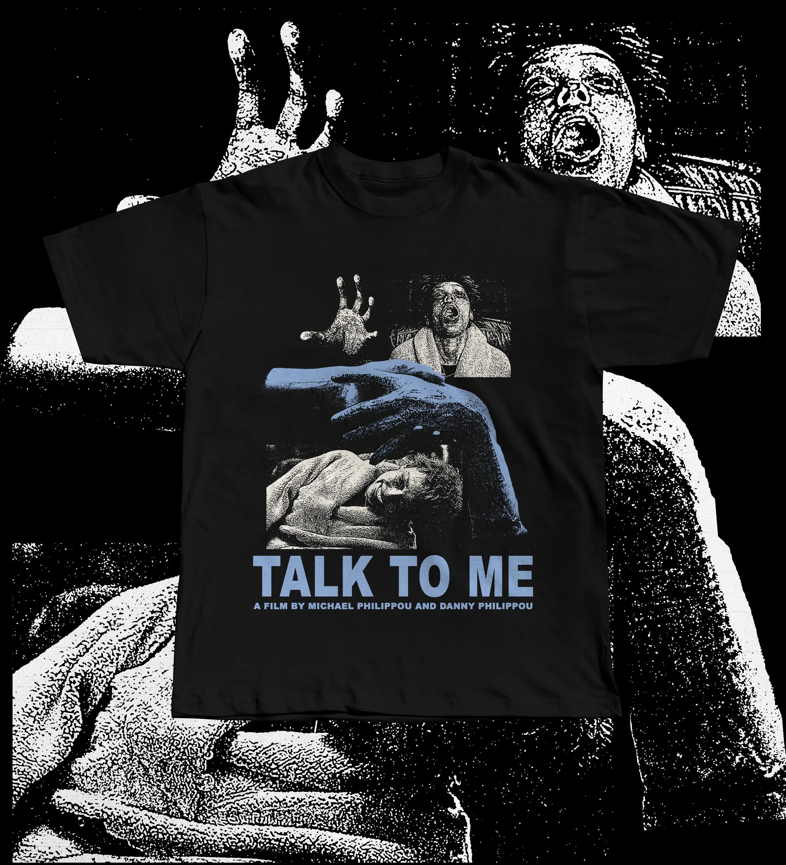 Plus Size Summer Women's Vintage Talk To Me A24 Horror Movie T-shirt Cotton Breathable Stylish Versatile Street Style Oversized
Plus Size Summer Women's Vintage Talk To Me A24 Horror Movie T-shirt Cotton Breathable Stylish Versatile Street Style Oversized