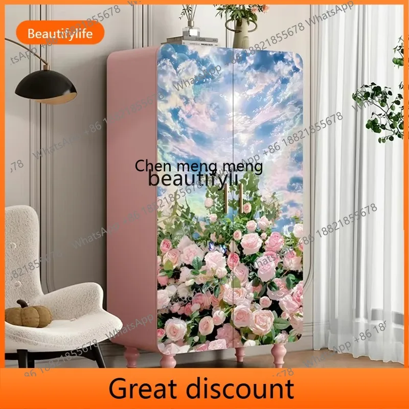 s8350 Romantic Pink Rose Wardrobe French Decoration Bedroom Storage Cloakroom Locker
s8350 Romantic Pink Rose Wardrobe French Decoration Bedroom Storage Cloakroom Locker