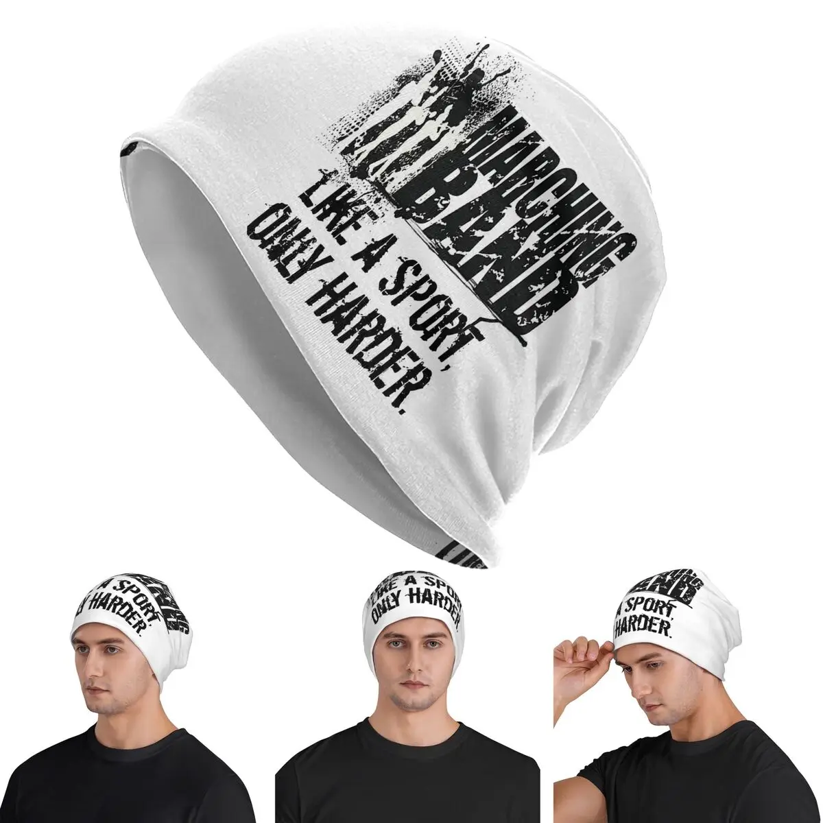 Funny Marching Band Marching Band Like A Sport Only Harder Skullies Beanies Hats Outdoor Cap Knitted Bonnet Caps for Unisex
Funny Marching Band Marching Band Like A Sport Only Harder Skullies Beanies Hats Outdoor Cap Knitted Bonnet Caps for Unisex