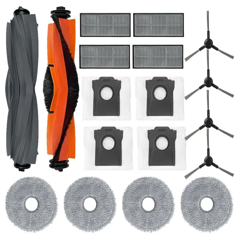 Gen Basic For Dreame X30 Ultra Robot Vacuum And Mop Combo Main Side Brush Hepa Filter Mop Pad Dust Bag Accessories Parts
Gen Basic For Dreame X30 Ultra Robot Vacuum And Mop Combo Main Side Brush Hepa Filter Mop Pad Dust Bag Accessories Parts
