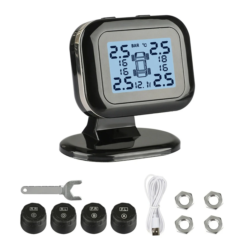 New Q2 Car Wireless External TPMS Sensor USB Auto Tire Pressure Monitoring System
New Q2 Car Wireless External TPMS Sensor USB Auto Tire Pressure Monitoring System