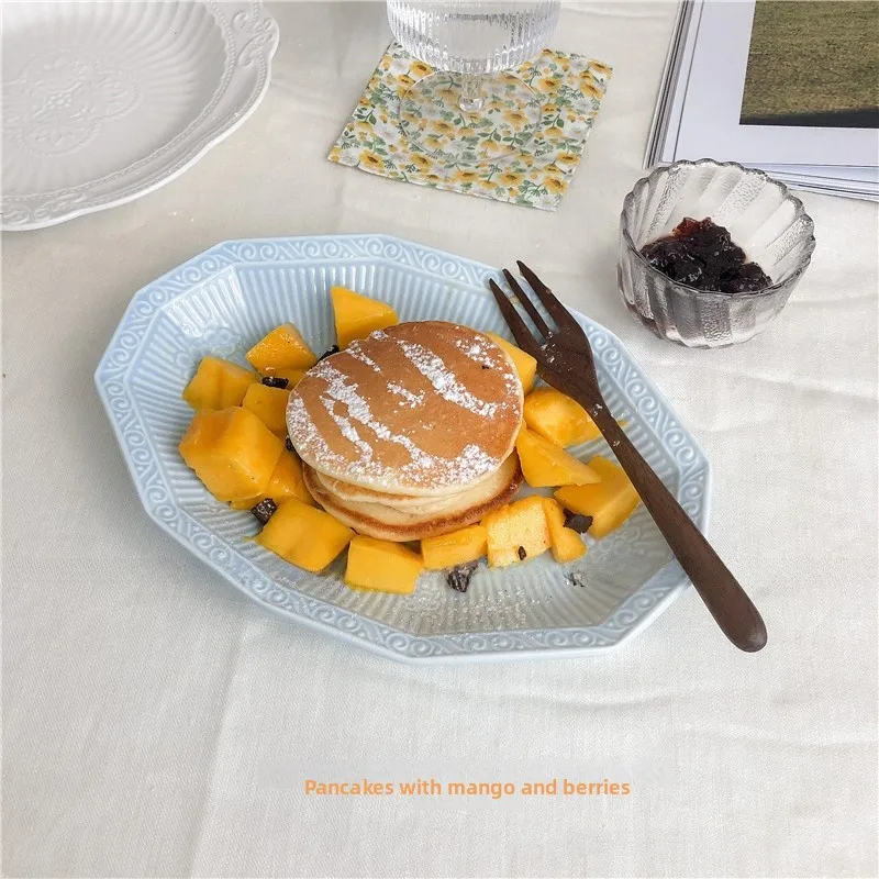 High Aesthetic Value Cerc Diamond aped Breakfast Plate Salad Dert Fruit Di Western Cuisine Di Multilateral ape
High Aesthetic Value Cerc Diamond aped Breakfast Plate Salad Dert Fruit Di Western Cuisine Di Multilateral ape