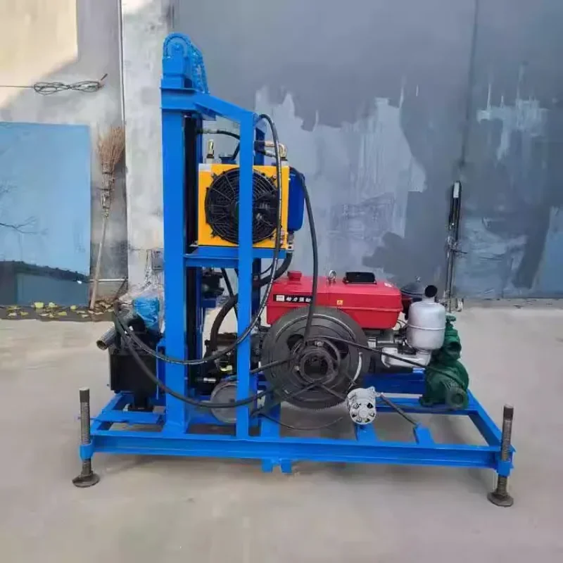 Electric Water Well Drilling Rig Small Borehole Machine 100m Hydraulic System Mini Samll Drill RigHot 
Electric Water Well Drilling Rig Small Borehole Machine 100m Hydraulic System Mini Samll Drill RigHot