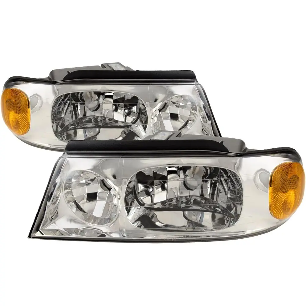 Headlights Compatible with Lincoln Navigator 98-02 Chrome Housing Headlamps Performance Lens
Headlights Compatible with Lincoln Navigator 98-02 Chrome Housing Headlamps Performance Lens