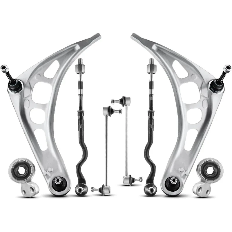 A-Premium 8Pcs Front Suspension Kit, Lower Control Arm & Bushing, Sway Bar Link, Inner Outer Tie Rod End
A-Premium 8Pcs Front Suspension Kit, Lower Control Arm & Bushing, Sway Bar Link, Inner Outer Tie Rod End